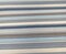 1 yard Ascend Spa Blue Stripe Outdoor Upholstery Fabric for Cushions Drapes Pillows 54-Inch